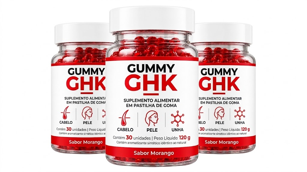 Kit GHK Gummy com 3 unidades
