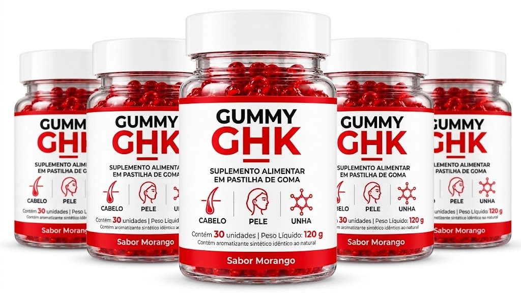 Kit GHK Gummy com 6 unidades